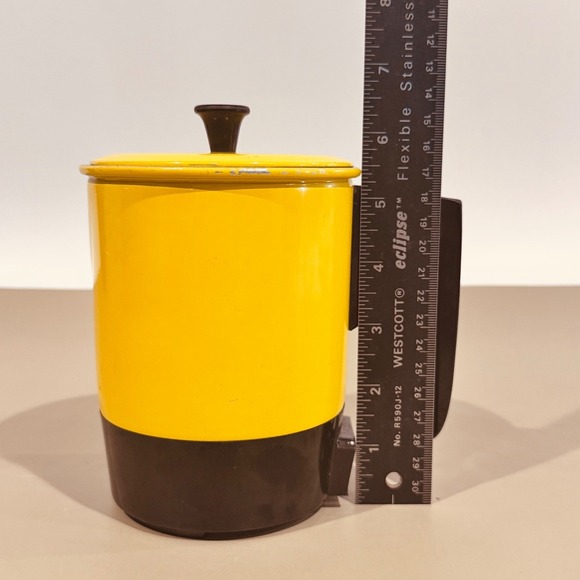 Vintage Valiant Yellow Hot Pot Electric No 2213011 No 15/2306 Retro Works EUC - Picture 5 of 9